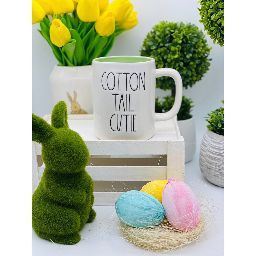 Rae Dunn COTTON TAIL CUTIE Mug